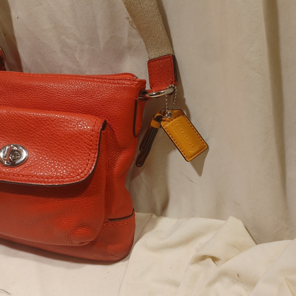 Coach Red Crossbody - Picture 3 of 8